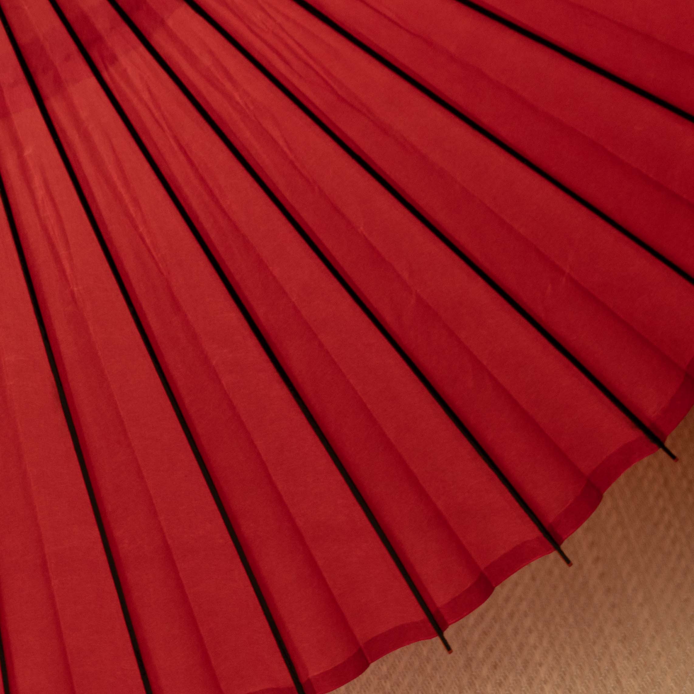 辻倉特撰無地 黒竹 銀朱