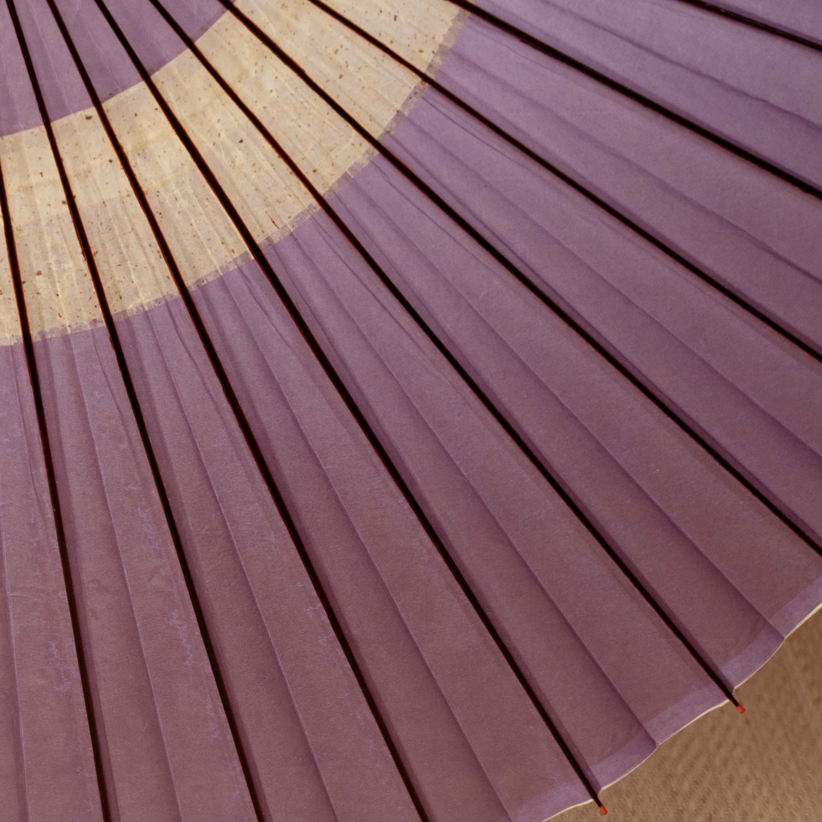 辻倉『極み』蛇の目柄/黒谷/藤霞