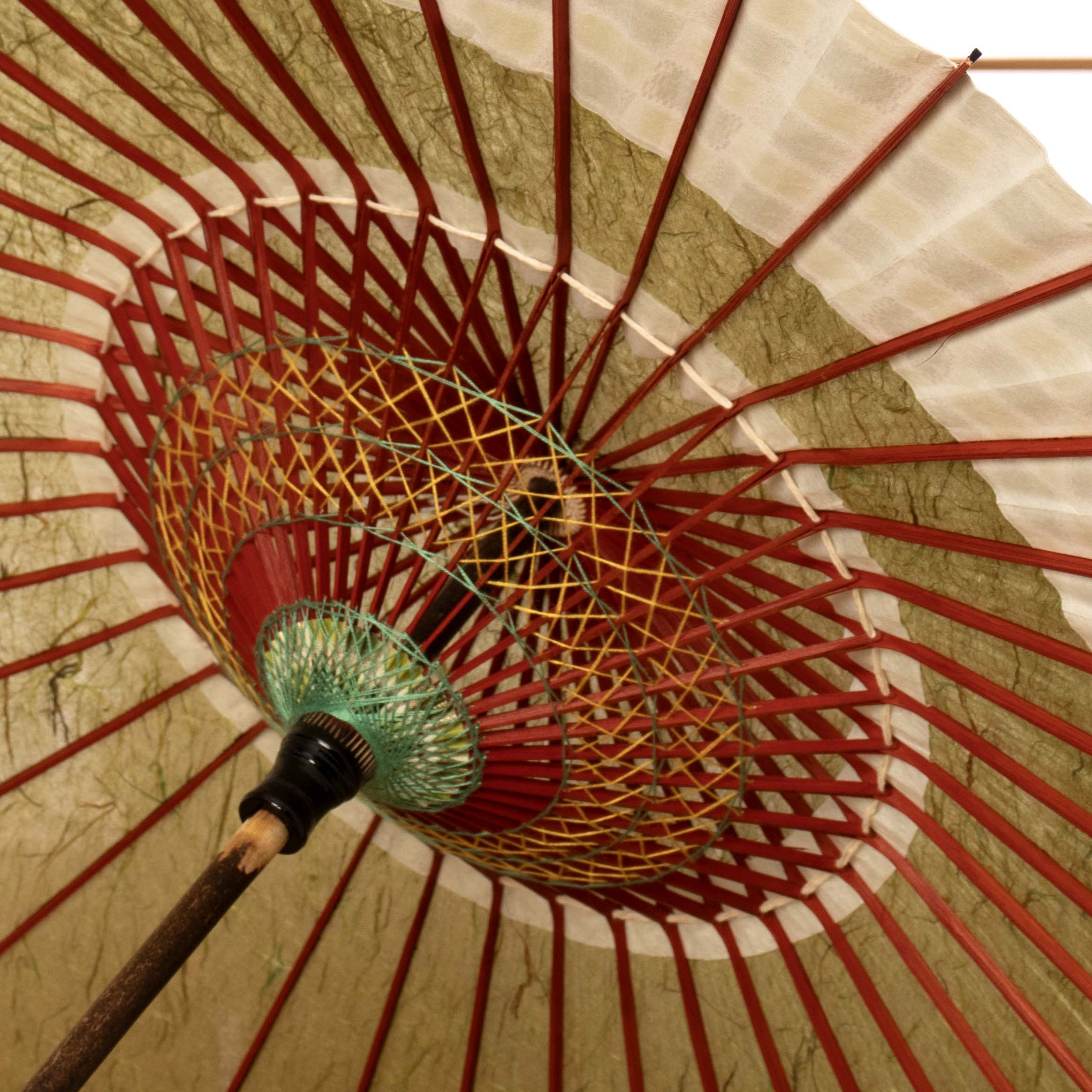 特選月奴 『松葉色に市松華文様』