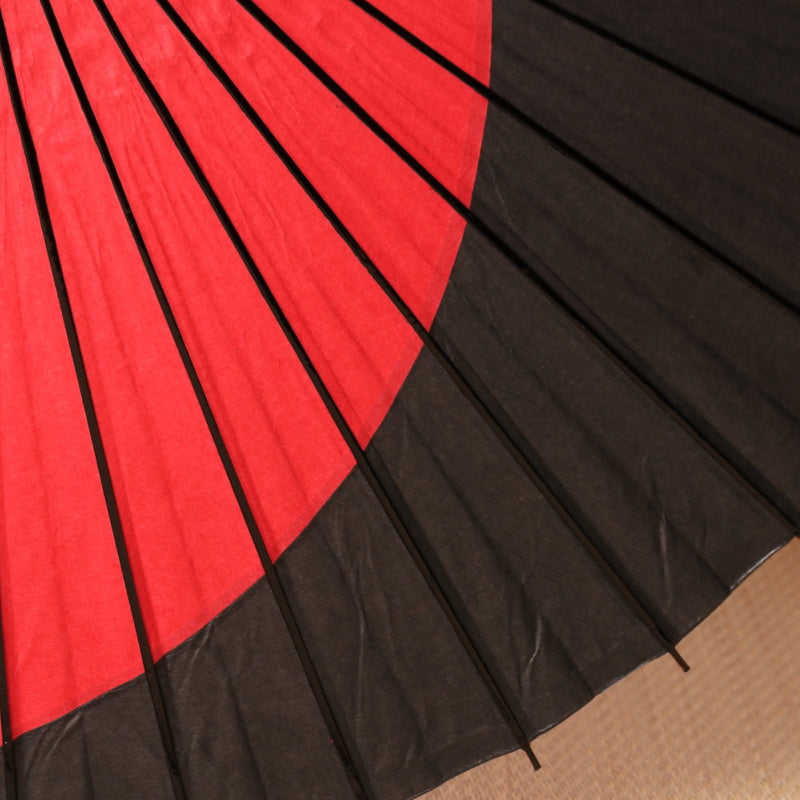 Disney/Kyoto Traditional Crafts Japanese Parasol ③ Mickey Moon Slave/Red