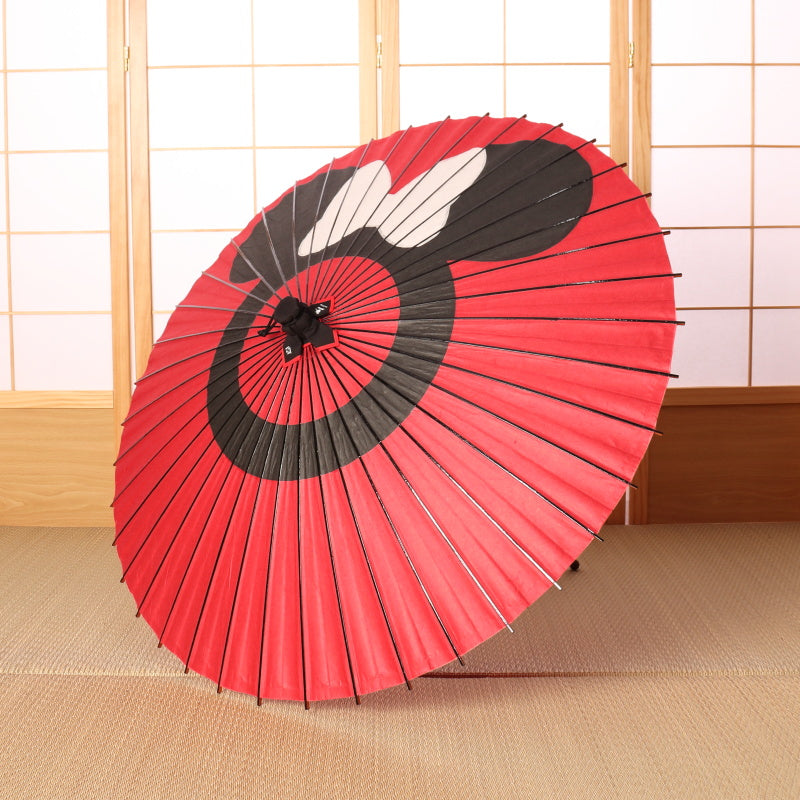 Disney/Kyoto Traditional Crafts Japanese Parasol 4 Minnie Snake Eye Pattern