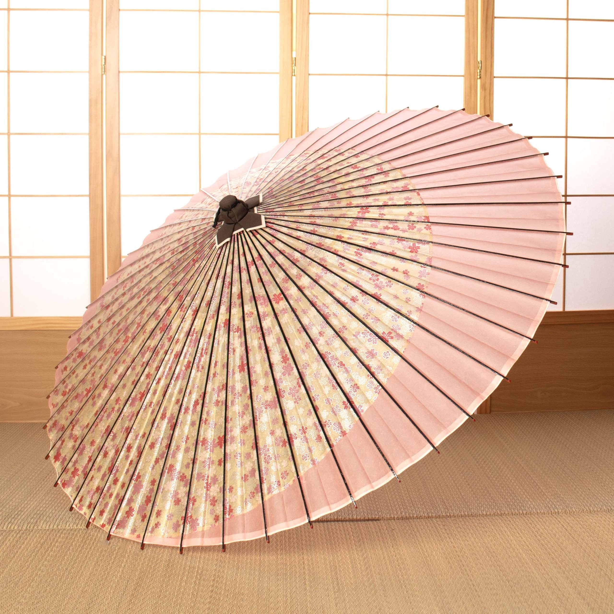 Cherry Blossoms and Moon(Pink) / High Quality Tsukiyakko