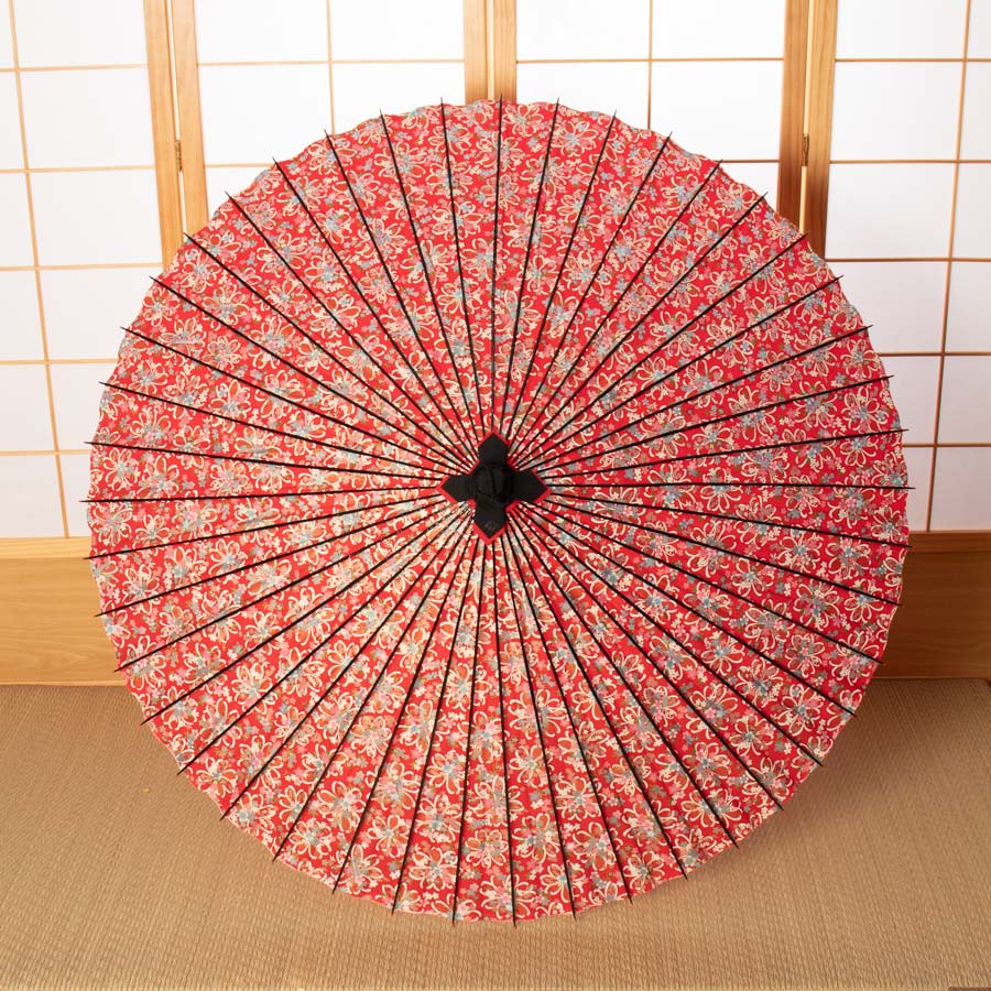 Gold-painted Kyoto Yuzen "Flower Hairpin"