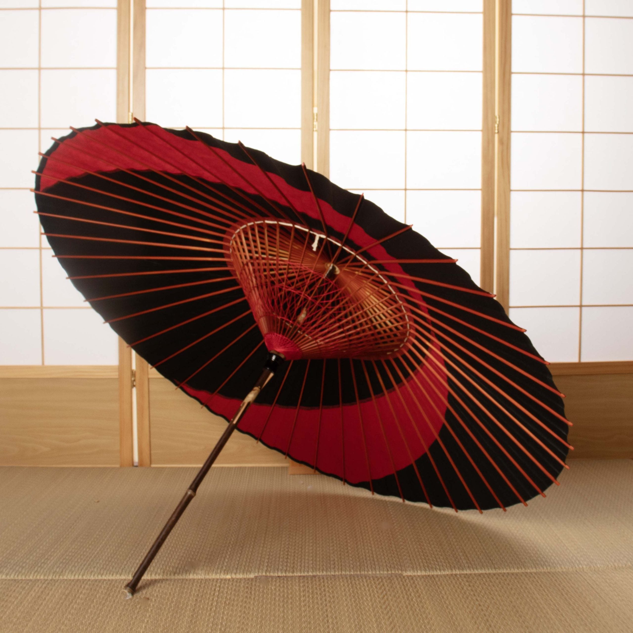 Jet-Black and Red/ High Quality Wakasane
