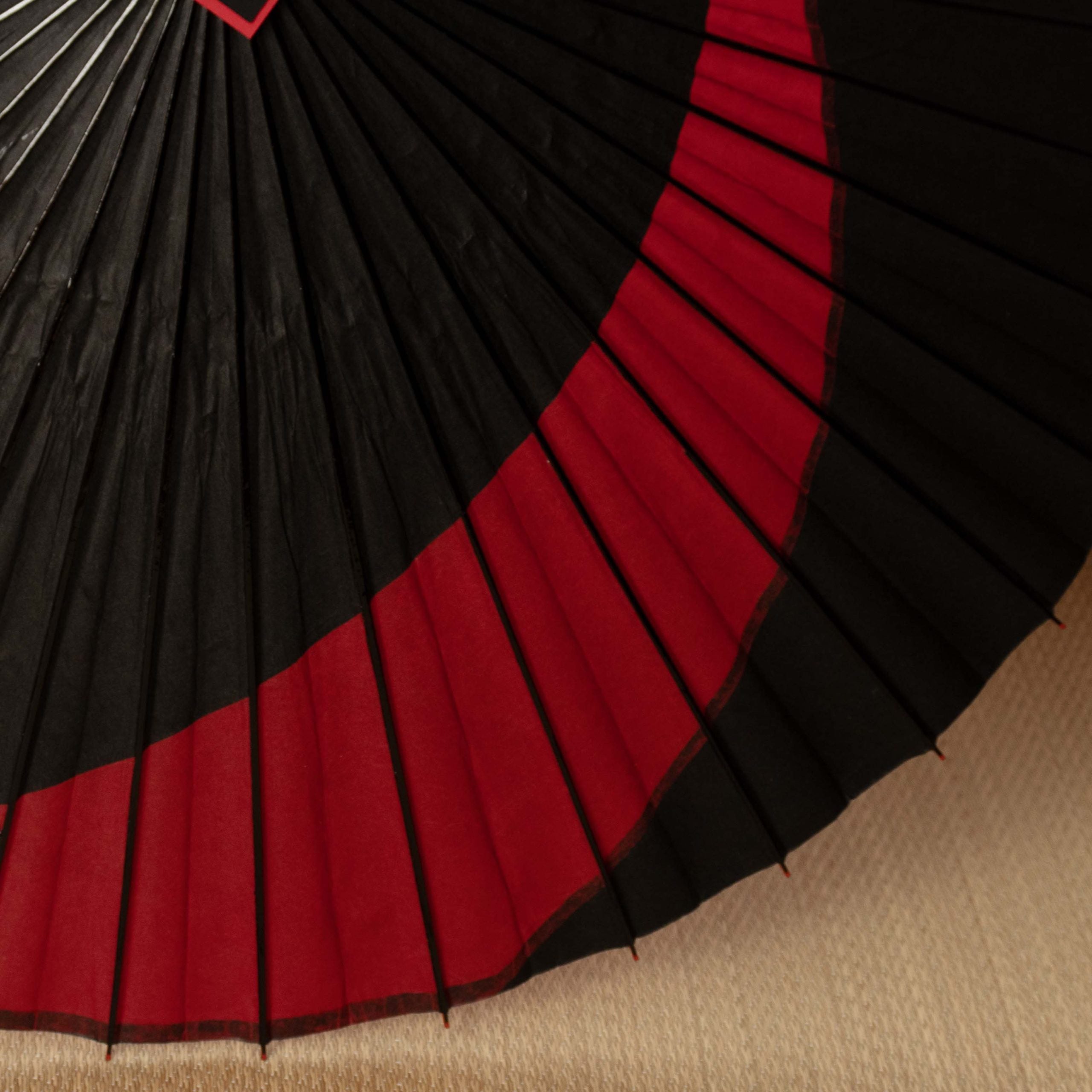 Jet-Black and Red/ High Quality Wakasane