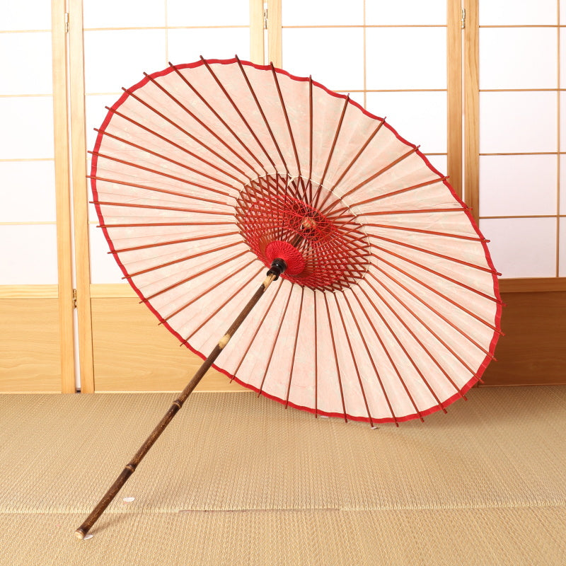 Ryusui Red and white plum/Gold color Kyoto style Yuzen