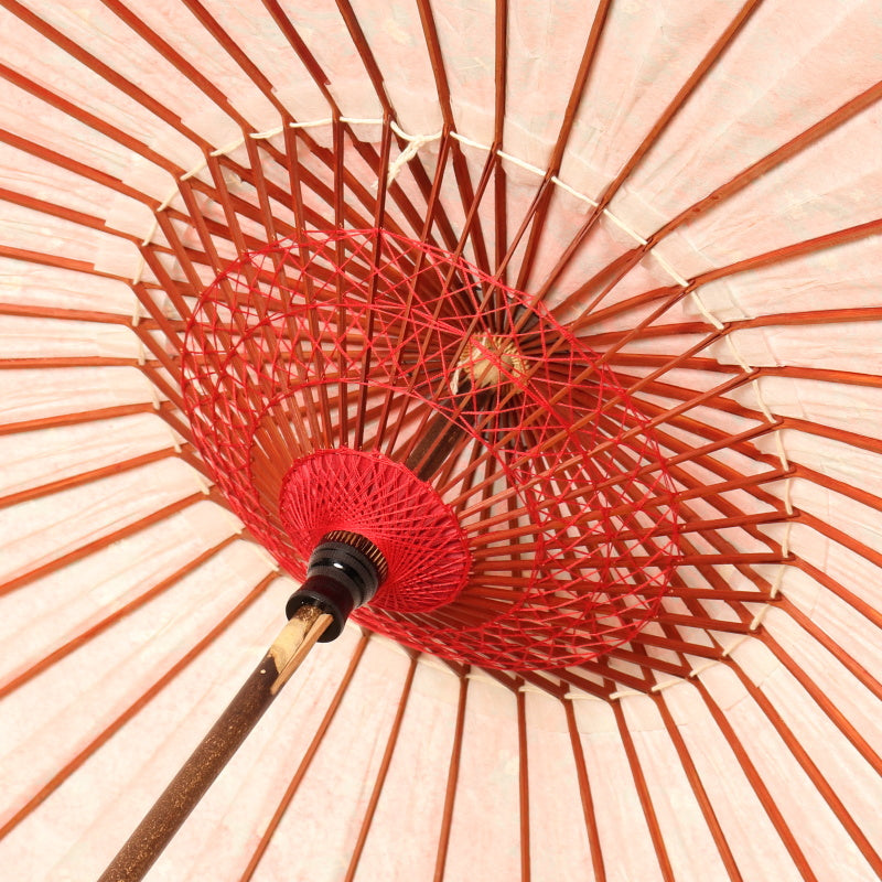 Ryusui Red and white plum/Gold color Kyoto style Yuzen