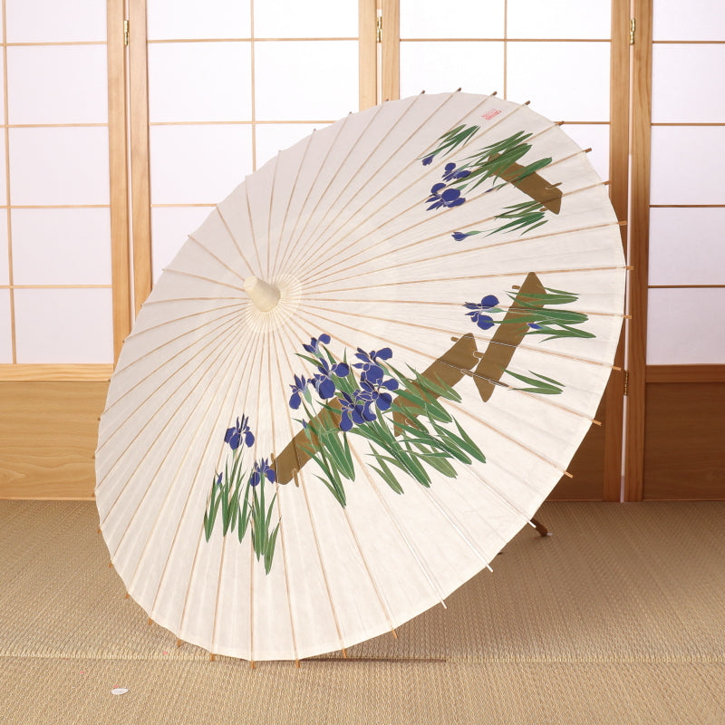 Ayame Yatsuhashi / Hand-painted Kyo-yuzen