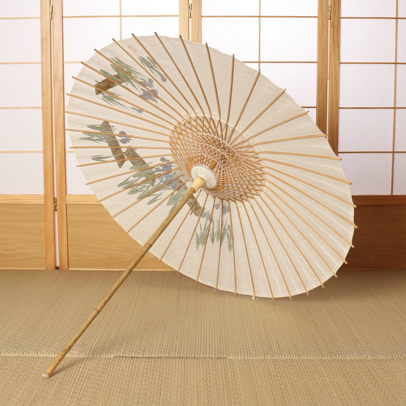 Ayame Yatsuhashi / Hand-painted Kyo-yuzen