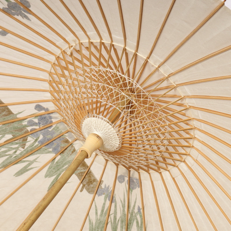 Ayame Yatsuhashi / Hand-painted Kyo-yuzen