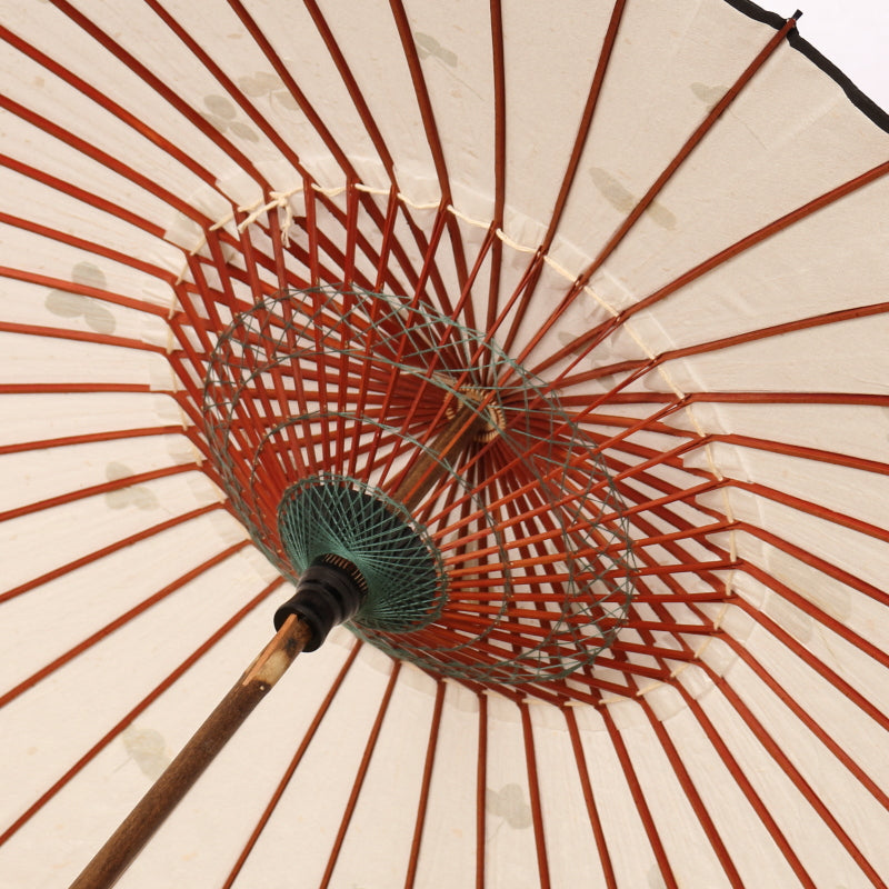 黒竹和日傘 透かし葉 『クローバー』