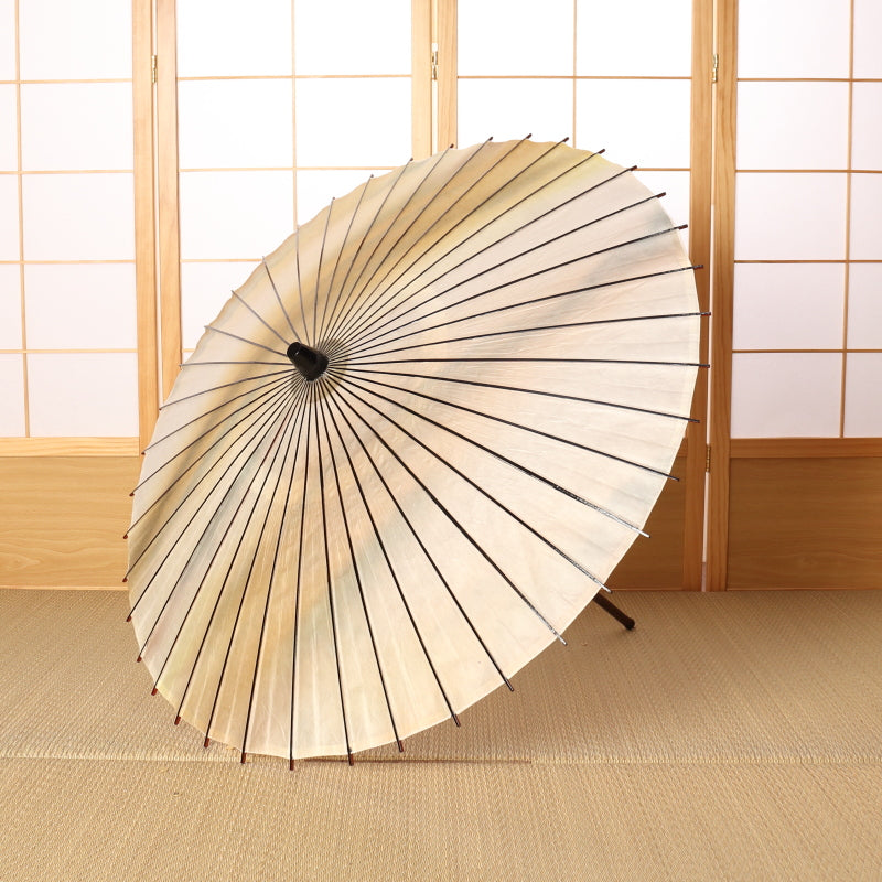 黒竹和日傘 『虹色染め』浅黄