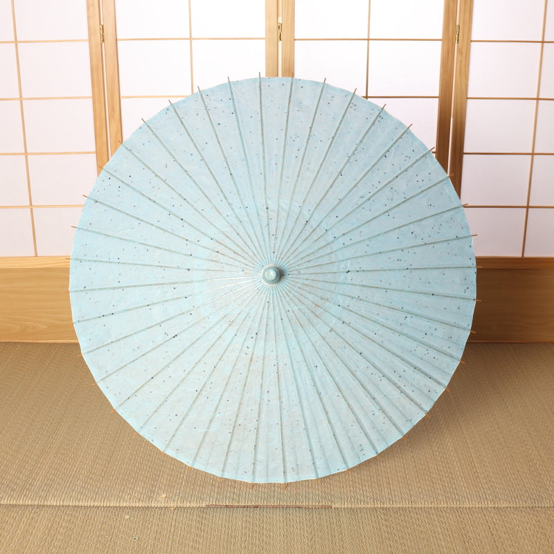 京都黒谷 特選日傘『雲龍/七夕入り 水色』