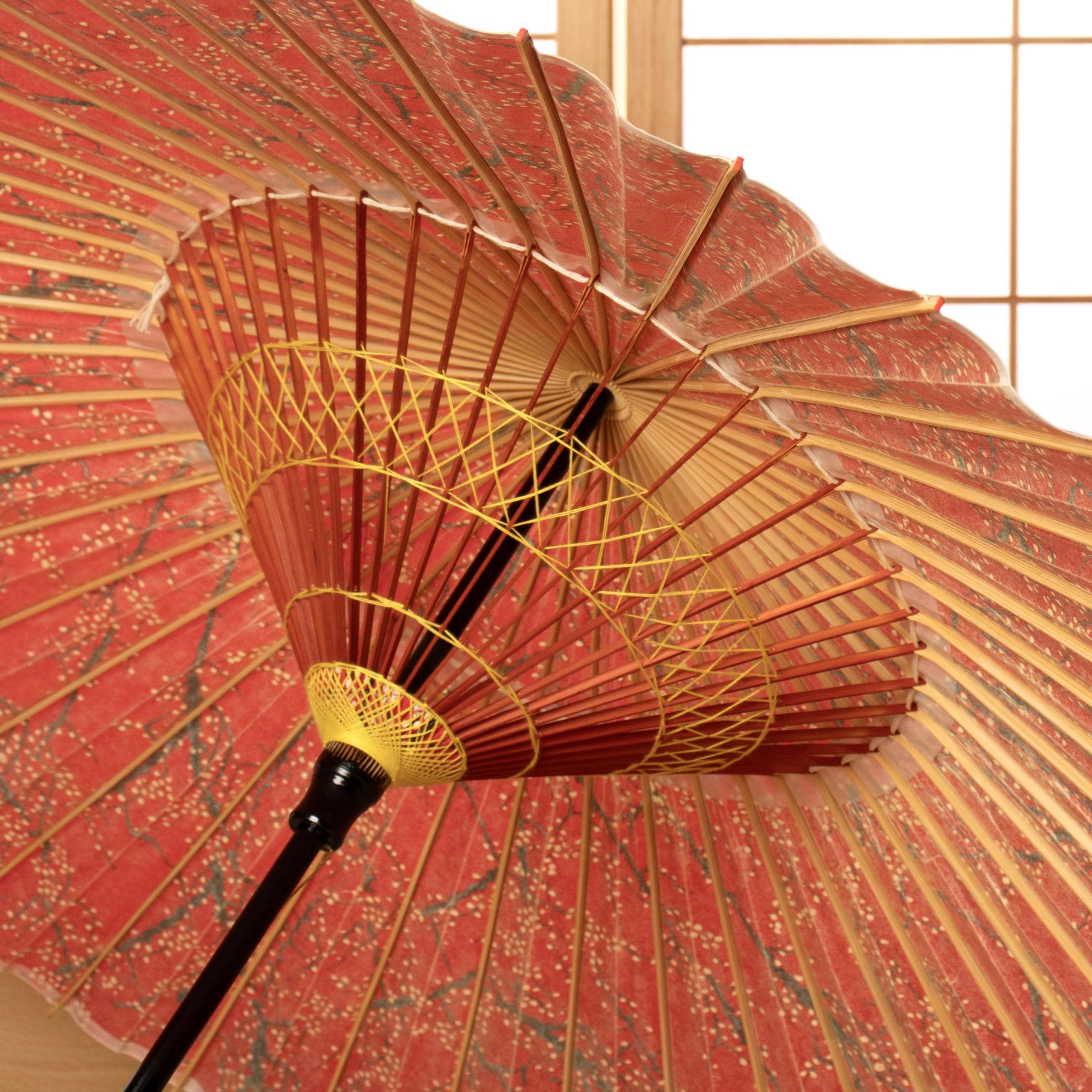 金彩京友禅『梅流水-深紅-』