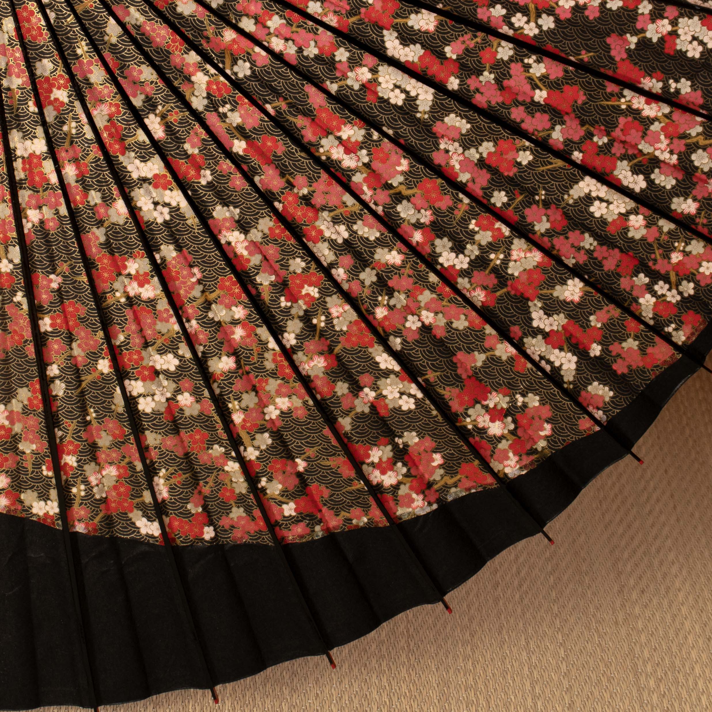 Plum and Moon Shadow(Red) / High Quality Tsukiyakko