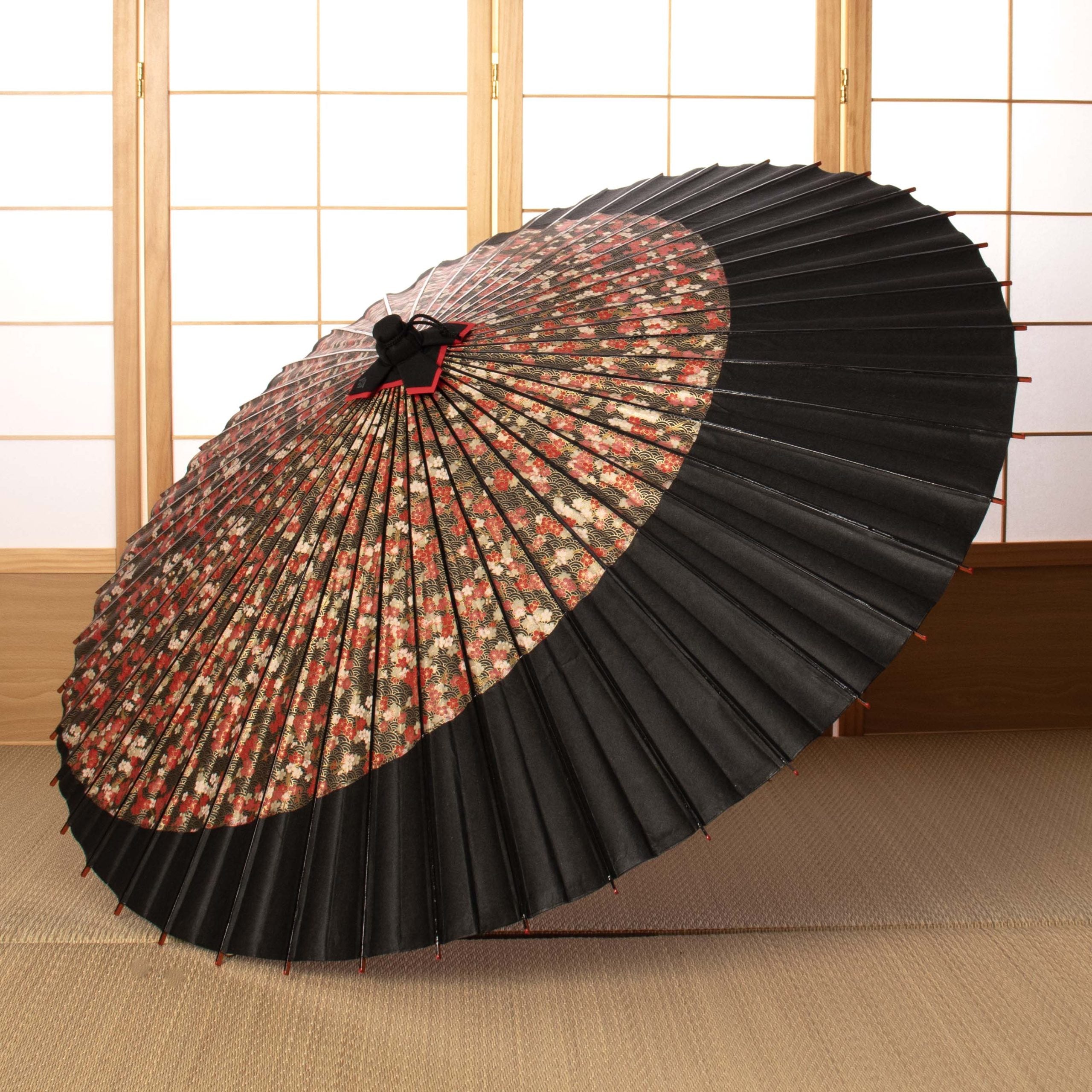 Plum and Moon Shadow(Red) / High Quality Tsukiyakko