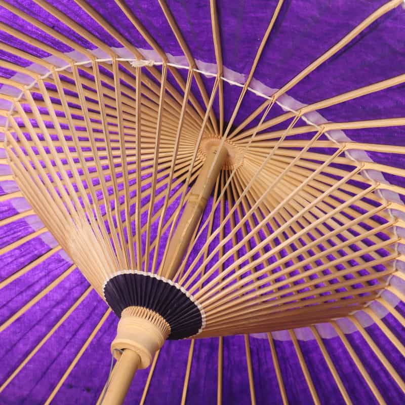 色番傘 江戸紫