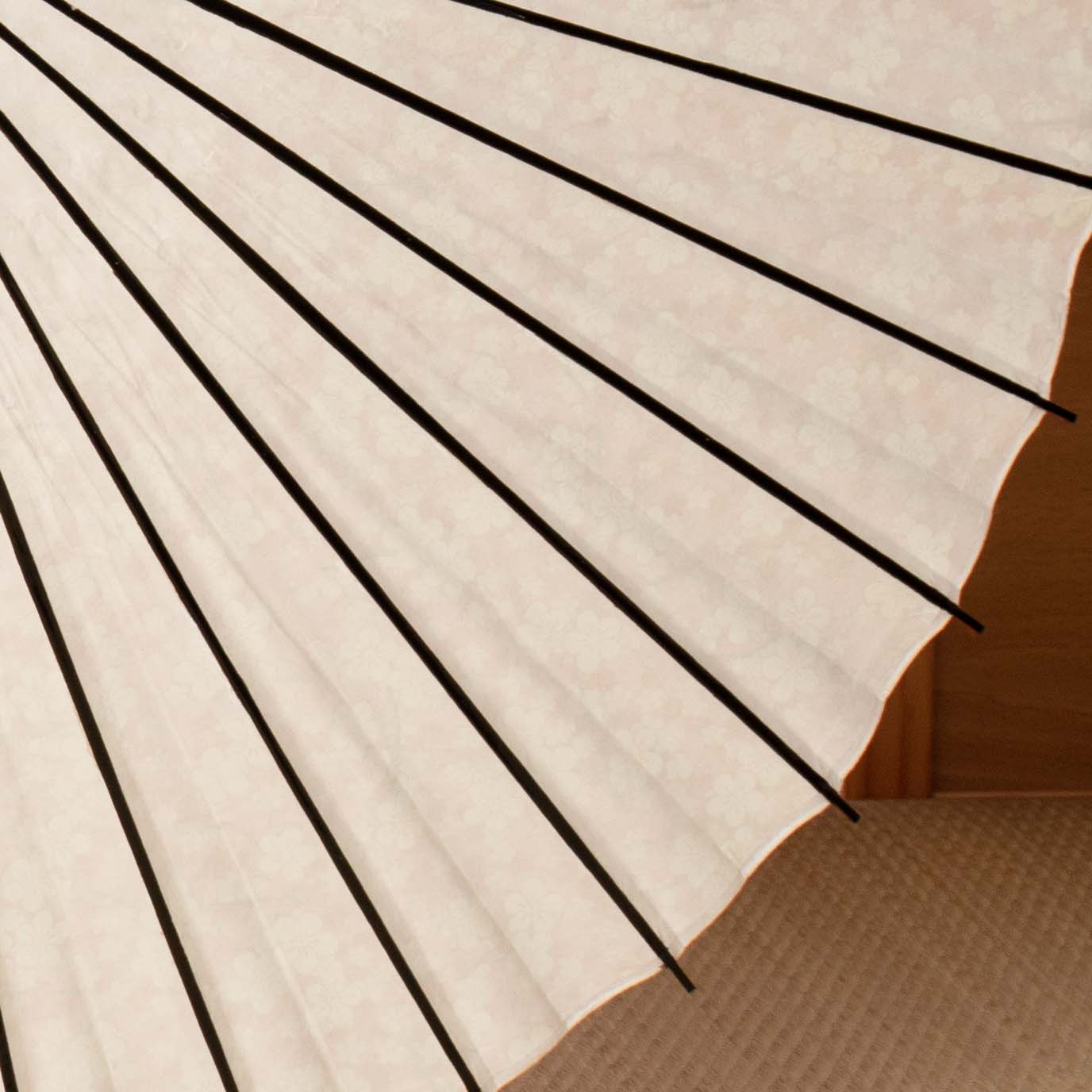 和日傘 『花ひらく』 梅の花/ピンク