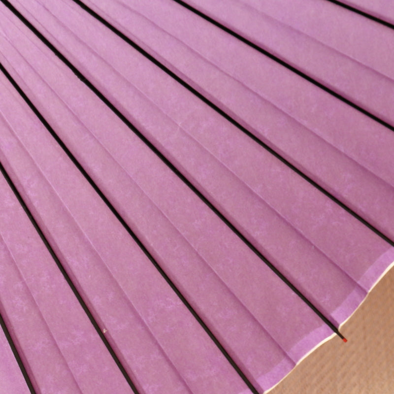 辻倉特撰無地 黒竹 藤紫