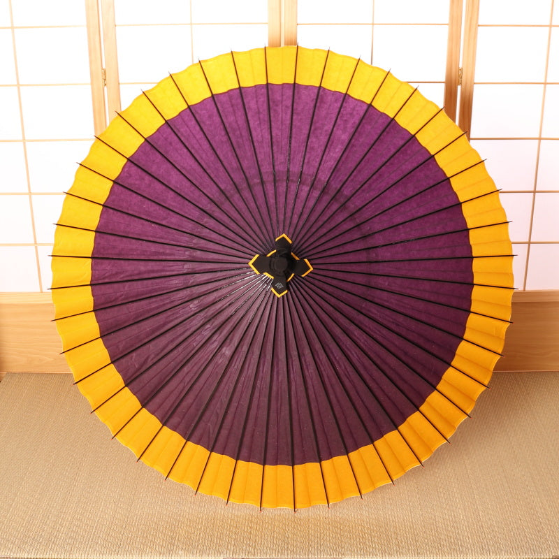 Eaves color change -purple and gold flowers-