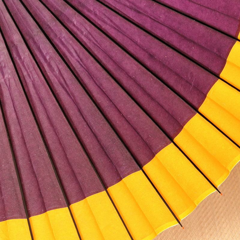 Eaves color change -purple and gold flowers-