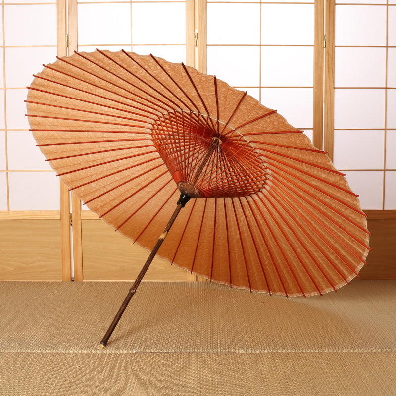 辻倉特撰無地 黒竹 柿渋染