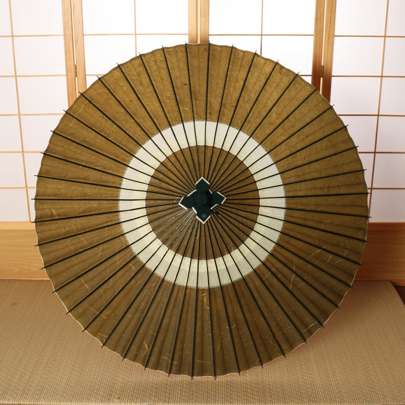 京都黒谷 雲龍/蛇の目柄 /翆玉に白