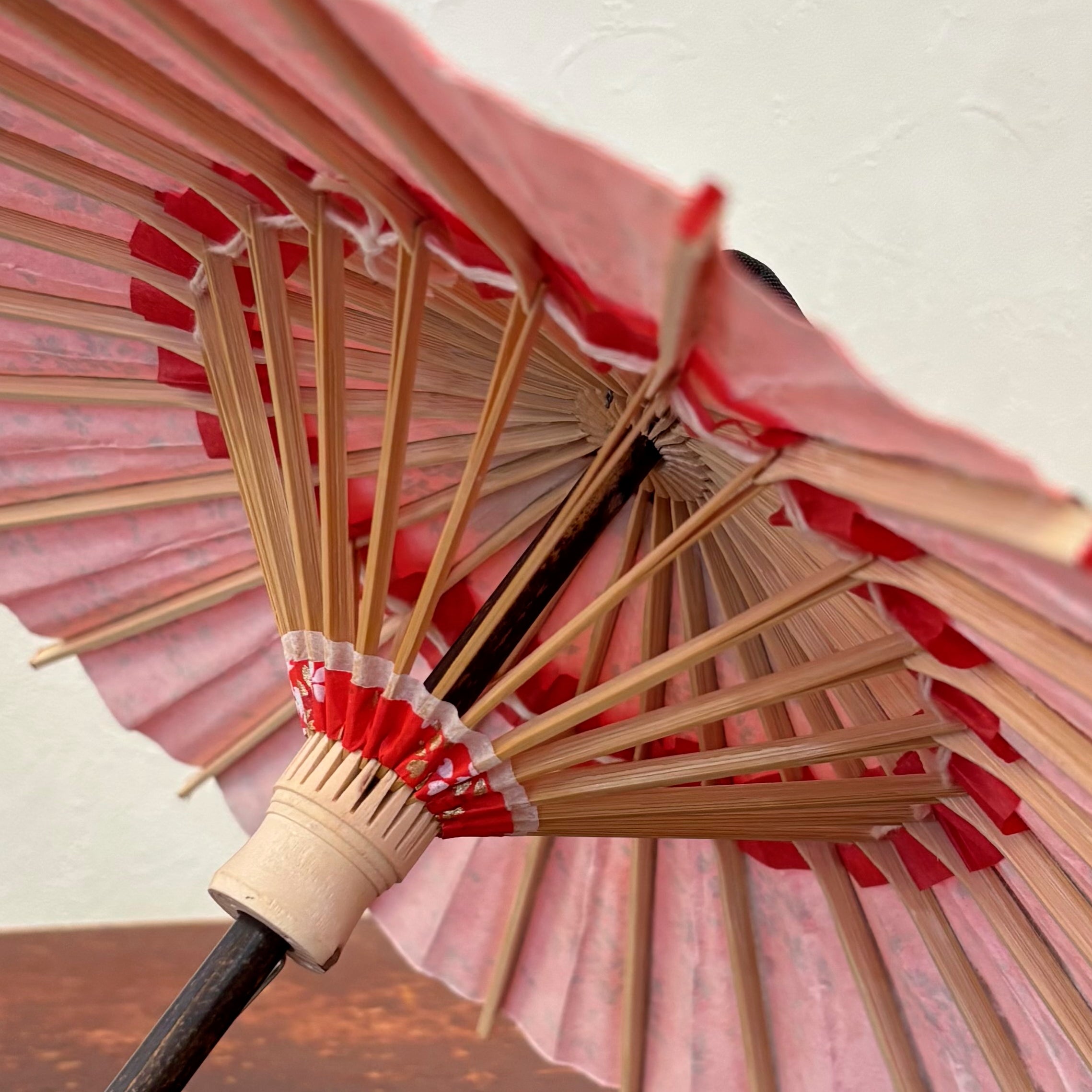 姫和傘 『桜かすみ』 赤