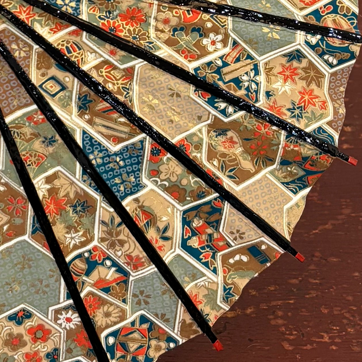 姫和傘 『亀甲紋』