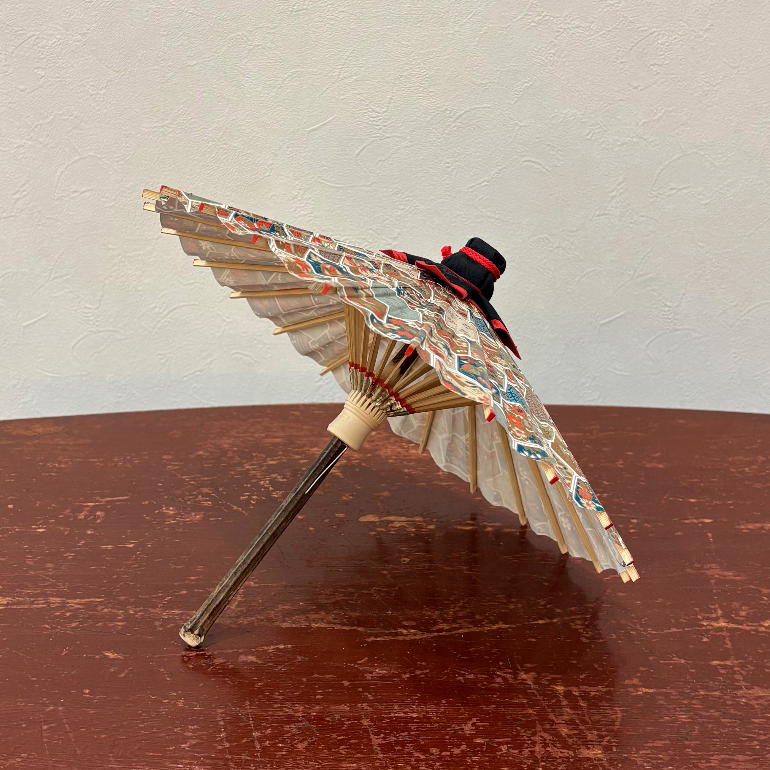 姫和傘 『亀甲紋』クリア漆