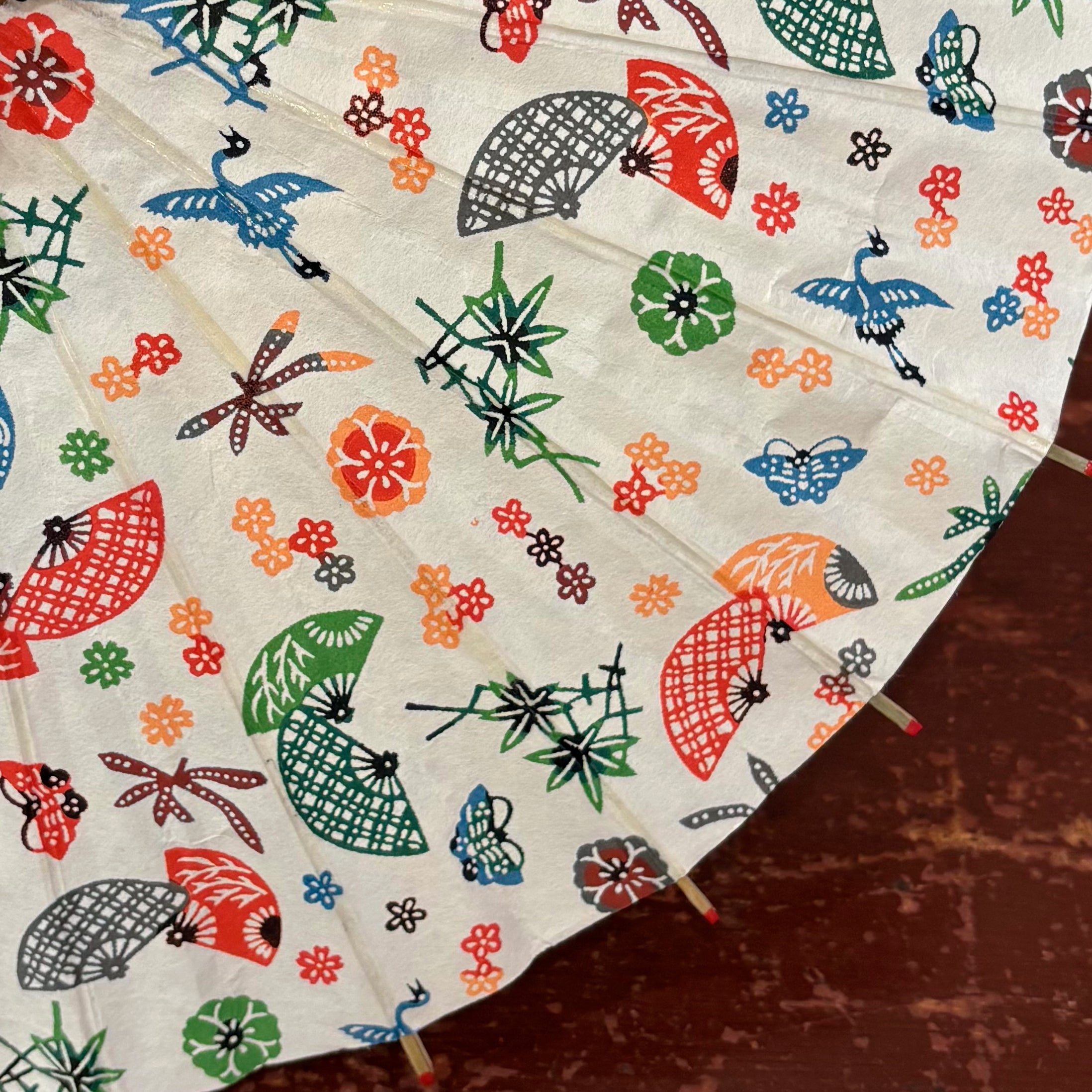 Double Cherry Blossoms/ Mini Wagasa