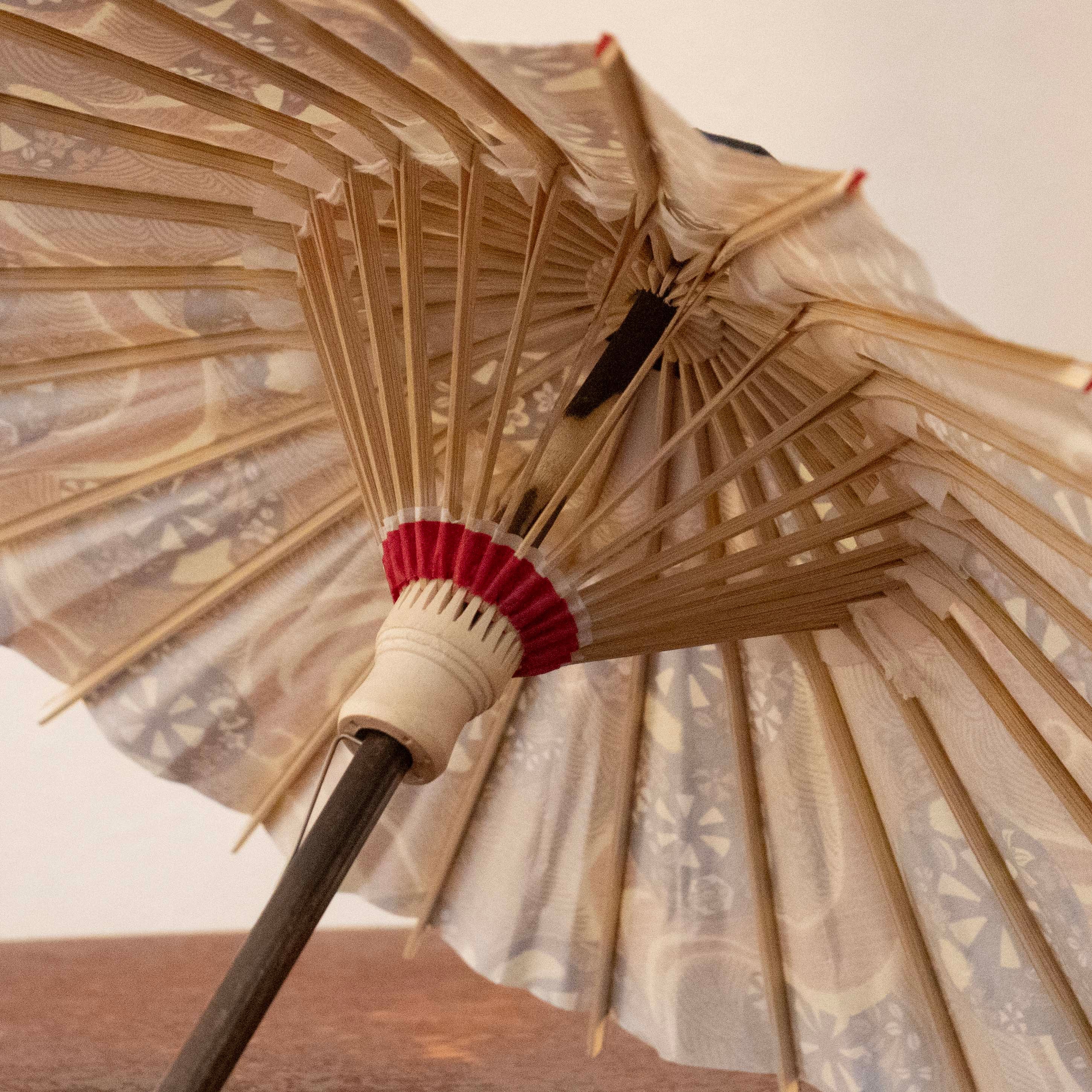 姫和傘 『金彩御所車』