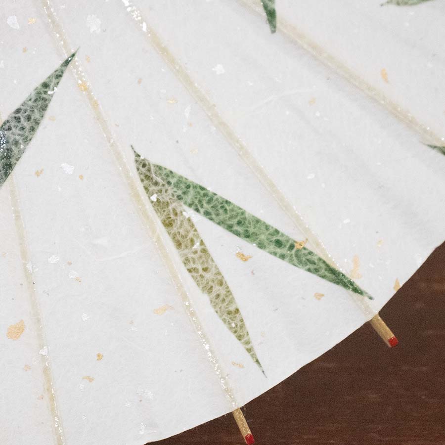 姫和傘 大寸『透かし笹の葉』