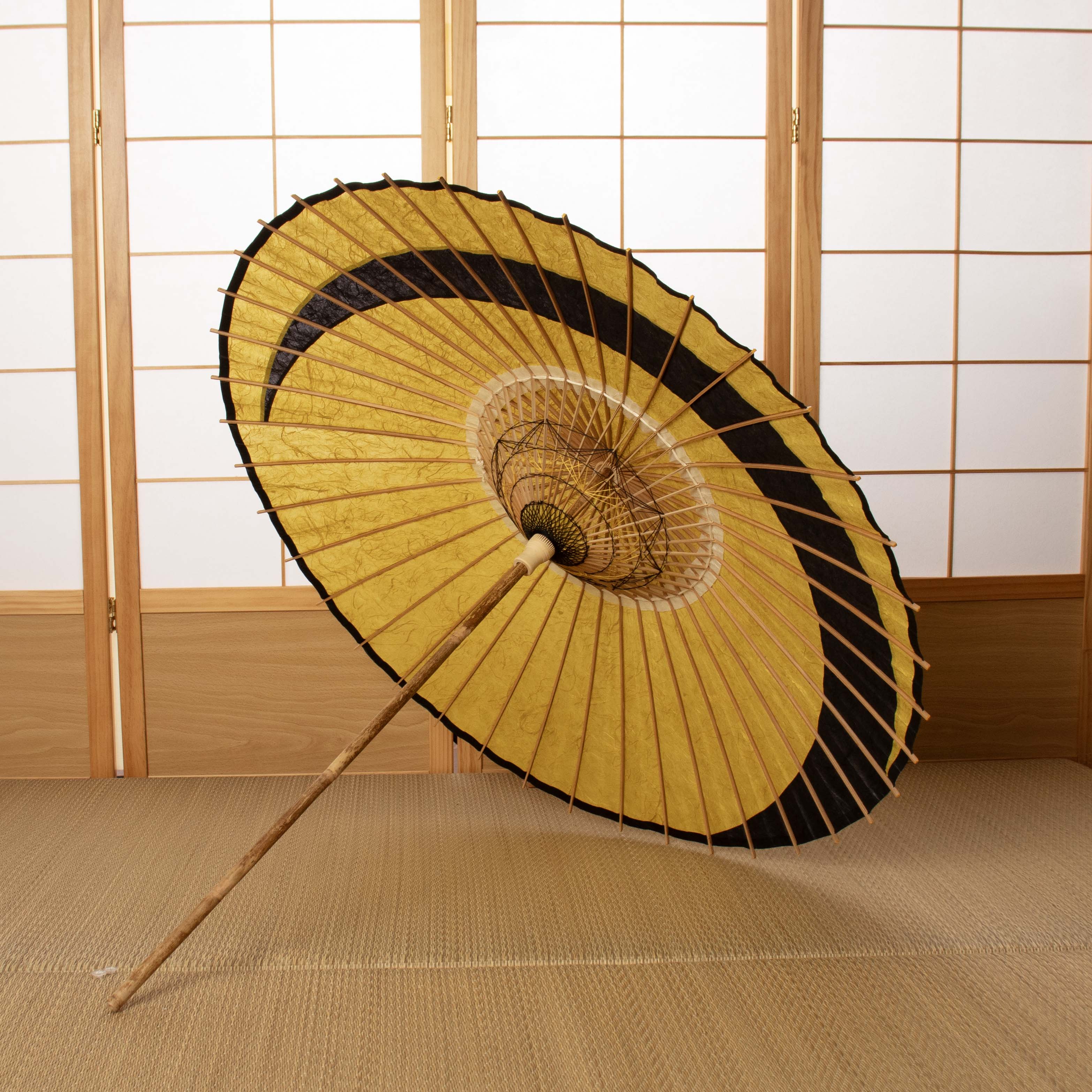 京都黒谷特選日傘 『巴』虎月