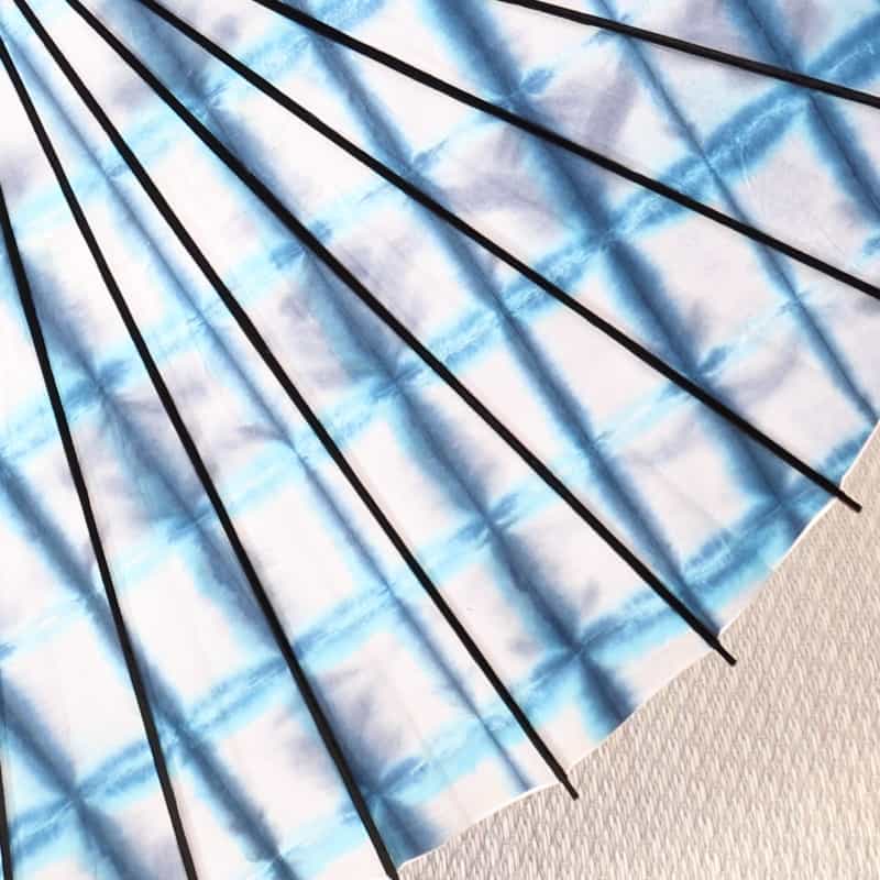 Black Bamboo(Ruri arabesque)/ Japanese Parasol EN Series