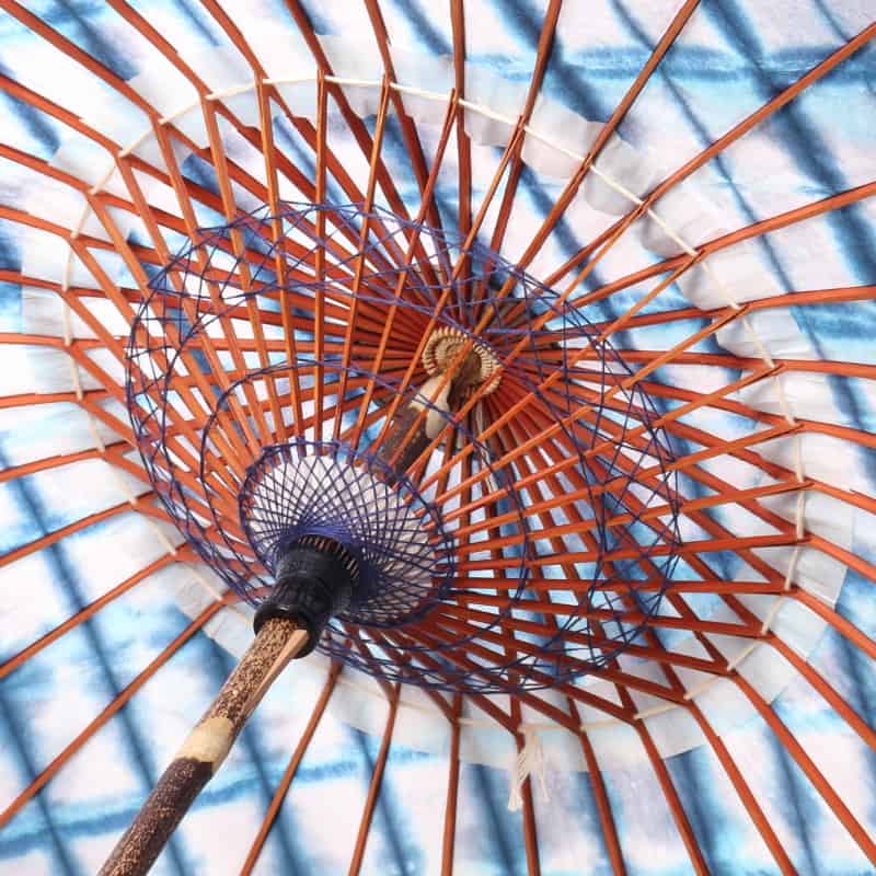 Black Bamboo(Ruri arabesque)/ Japanese Parasol EN Series