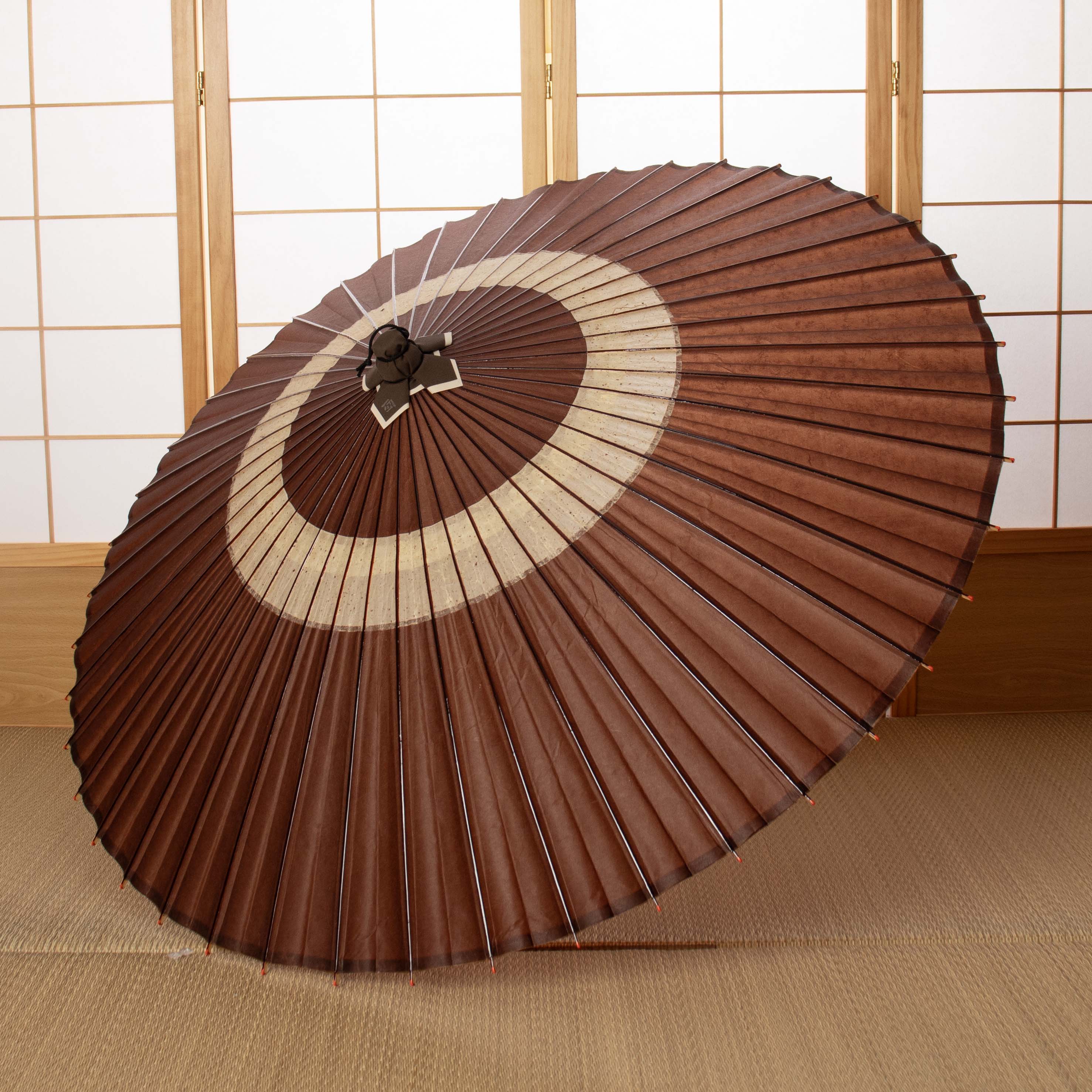 辻倉『極み番傘』-団十郎茶- - 日本最古の京都和傘屋 辻倉