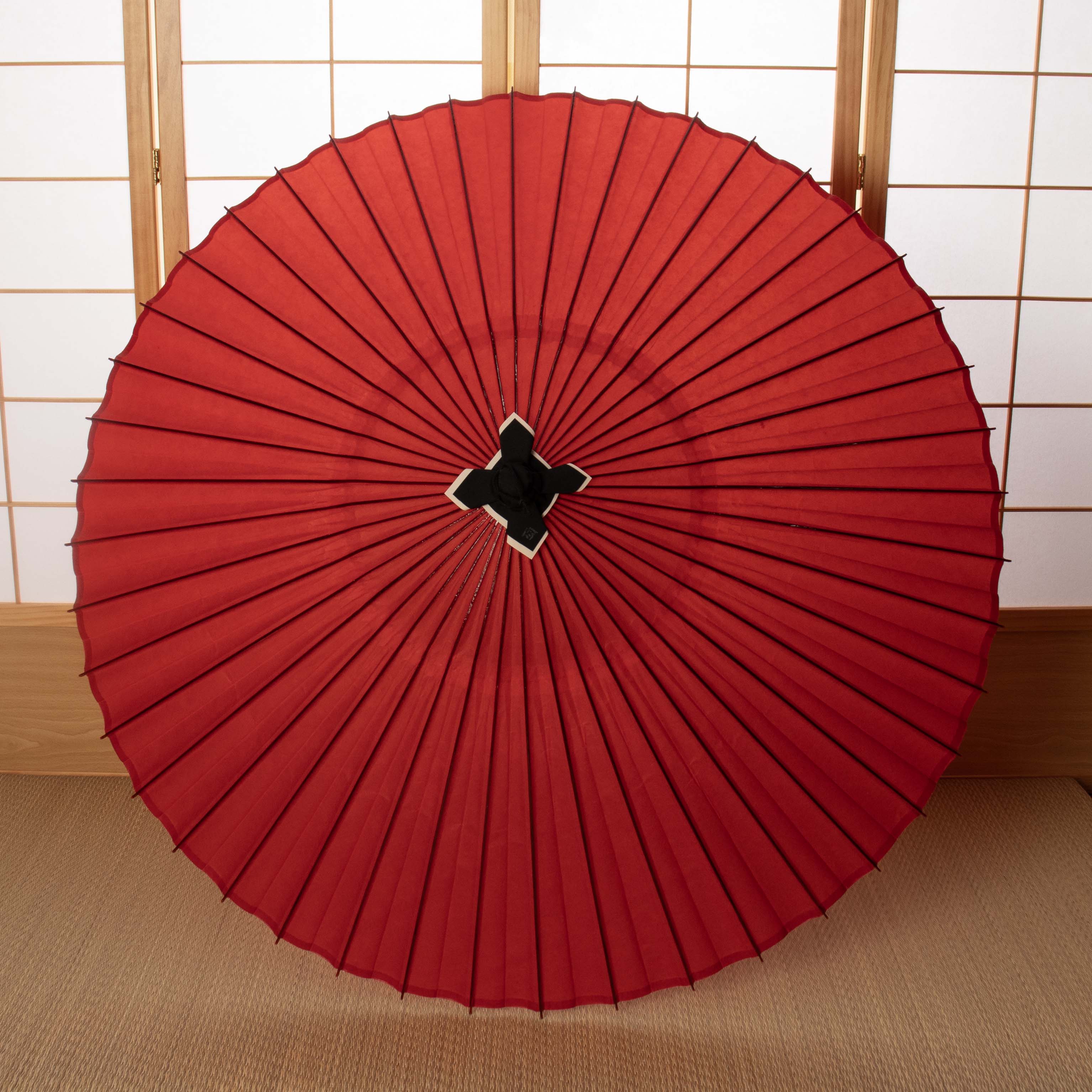 辻倉特撰無地 黒竹 春慶仕上げ 銀朱