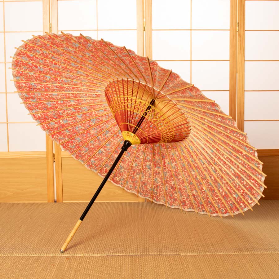 Gold-painted Kyoto Yuzen "Flower Hairpin"