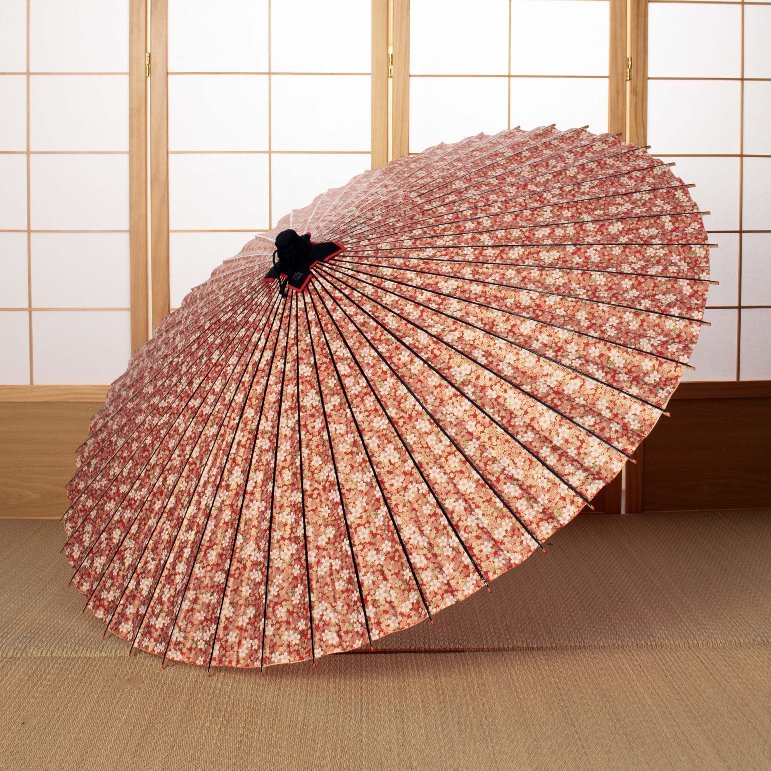 金彩京友禅『桜日和』 赤