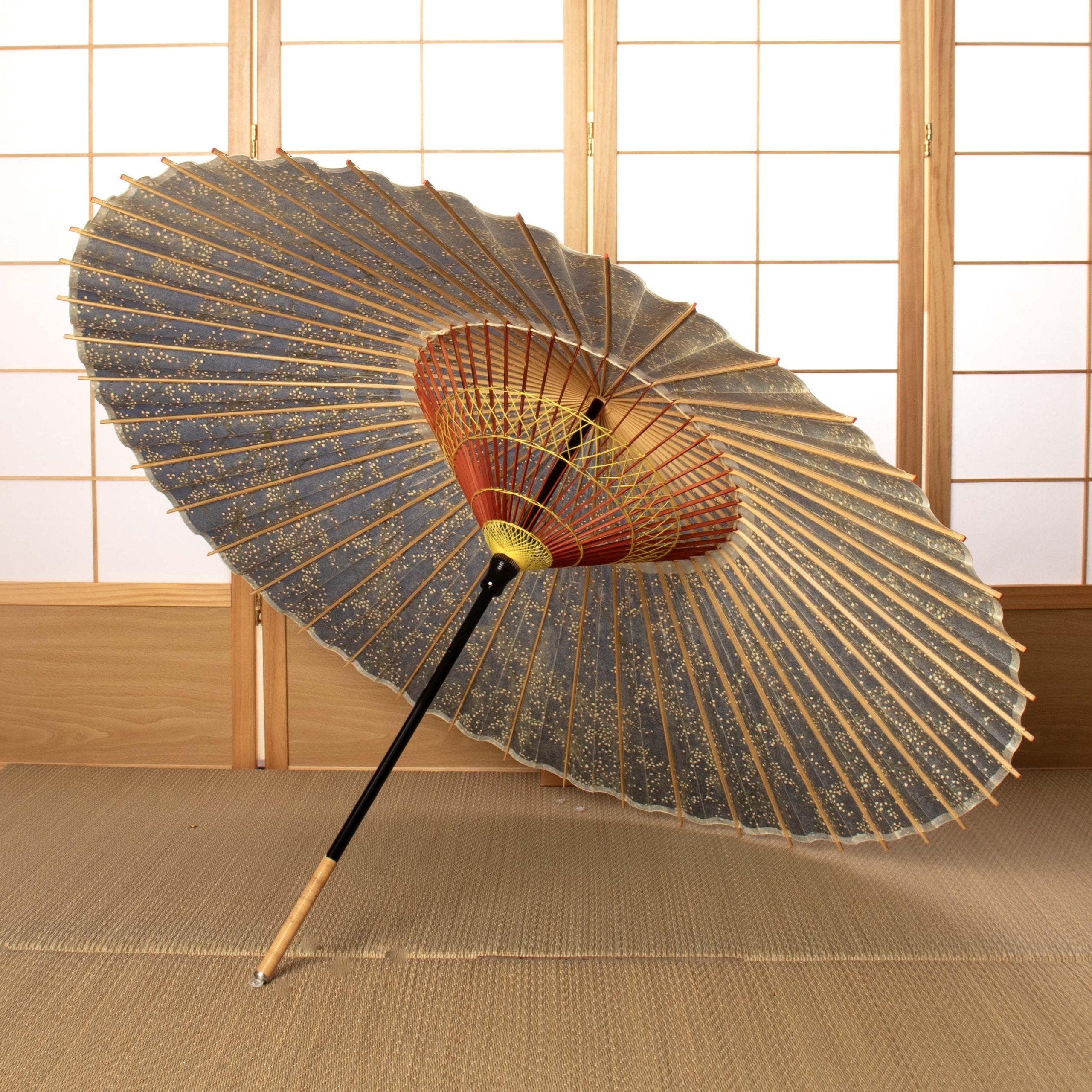 Blue and Ume Nagare / Kinsai Kyo-yuzen