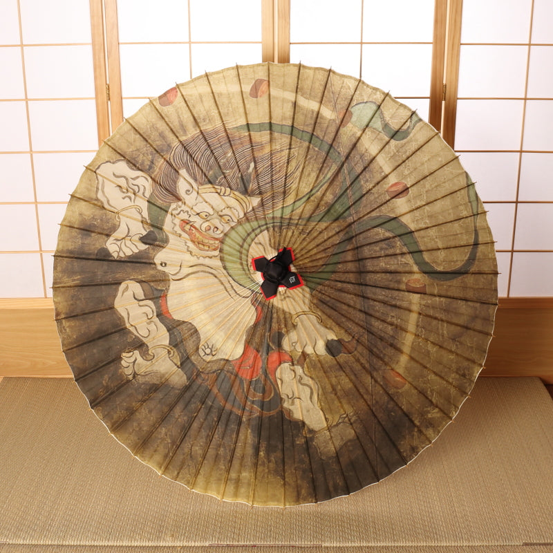 Snake-eye umbrella -Thunder god-