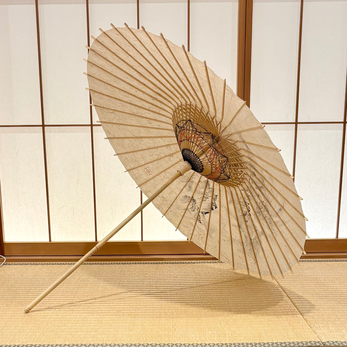 Kyo-Yuzen Hand-Painted Wagasa “Ito Jakuchu: Birds, Animals & Flowers”