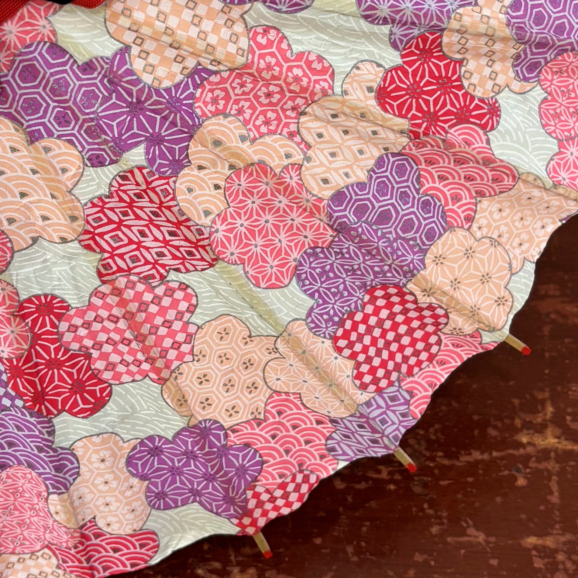 Double Cherry Blossoms/ Mini Wagasa