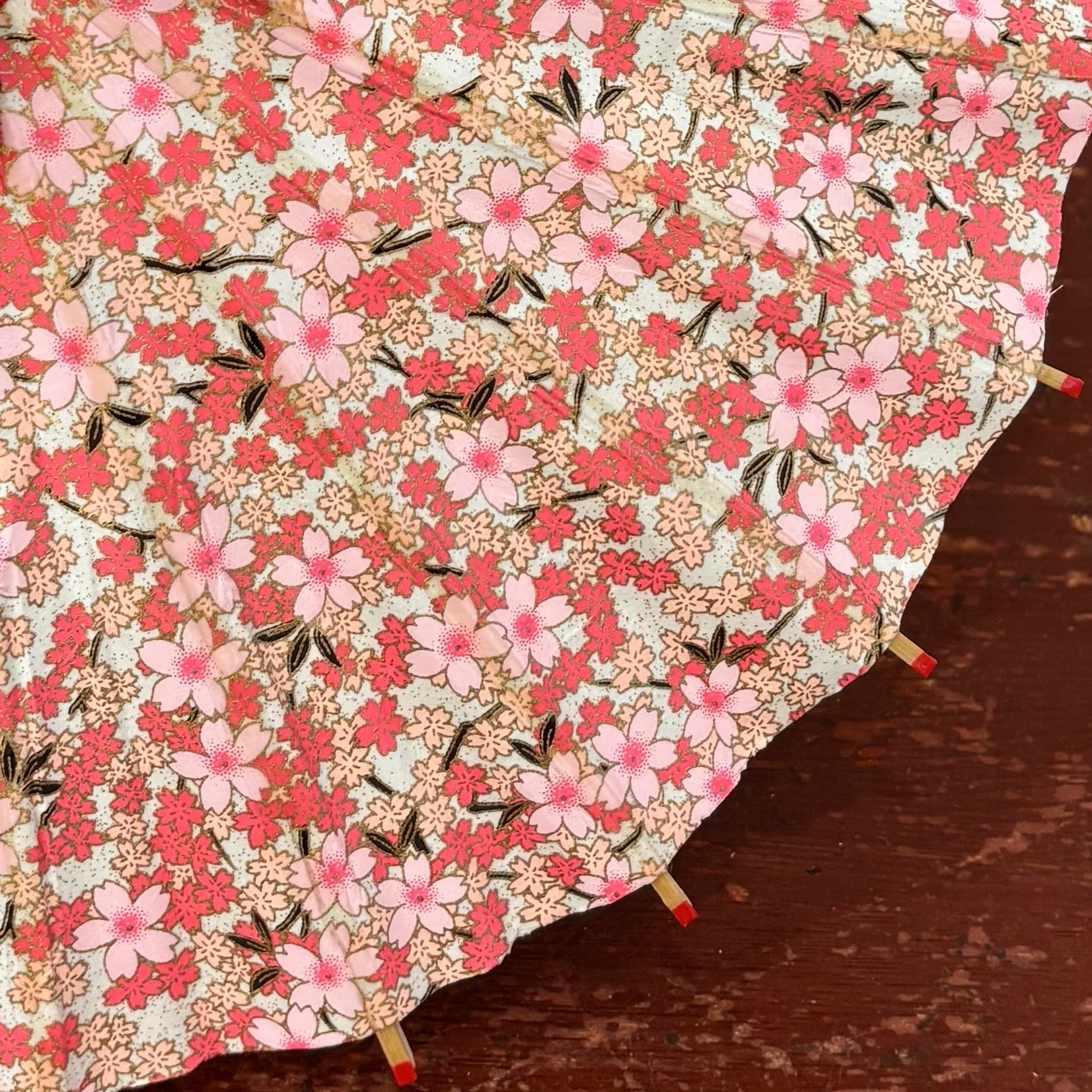 Double Cherry Blossoms/ Mini Wagasa