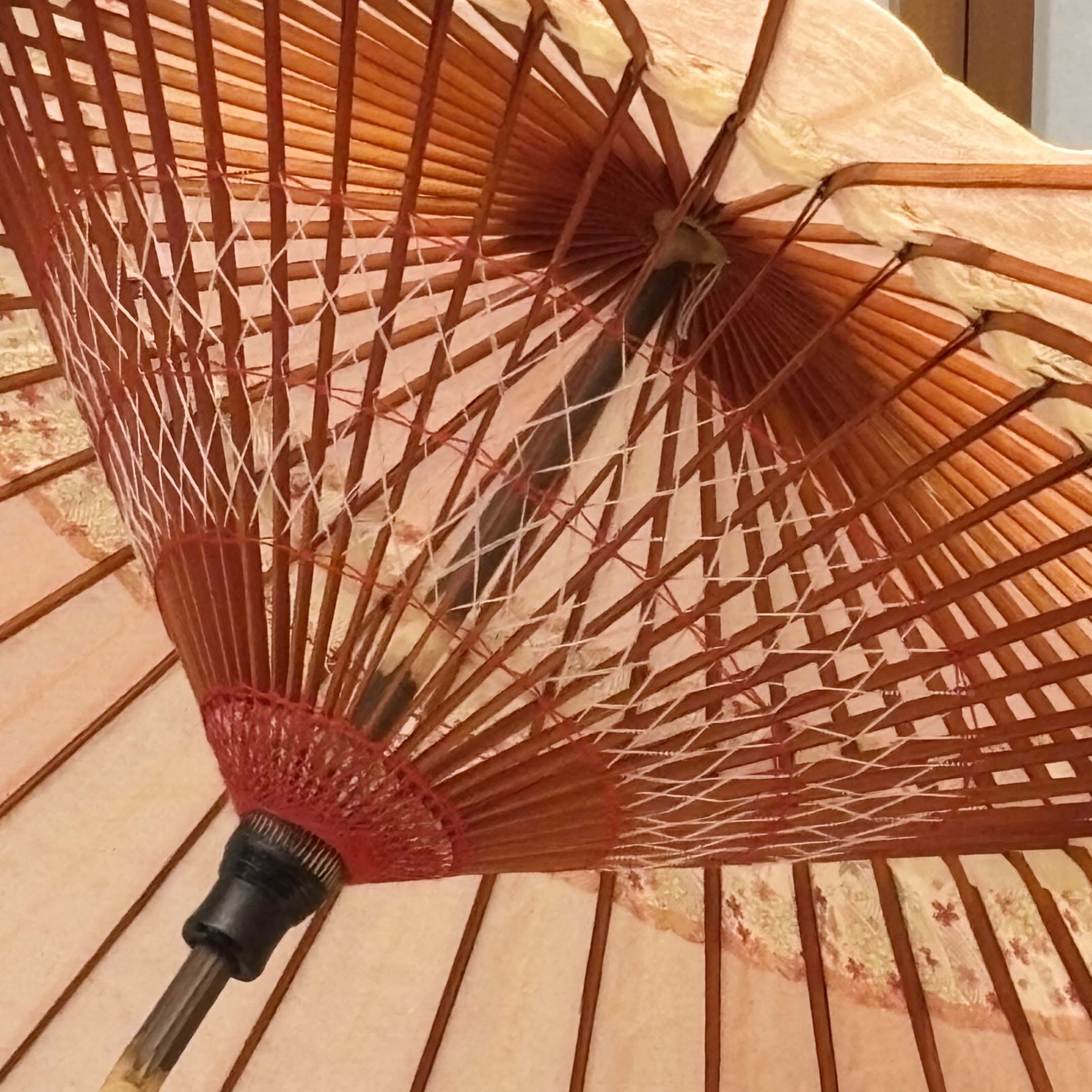 特選蛇の目柄 『桃霞』/ 京都和傘屋 辻倉 - 日本最古の京都和傘屋 辻倉