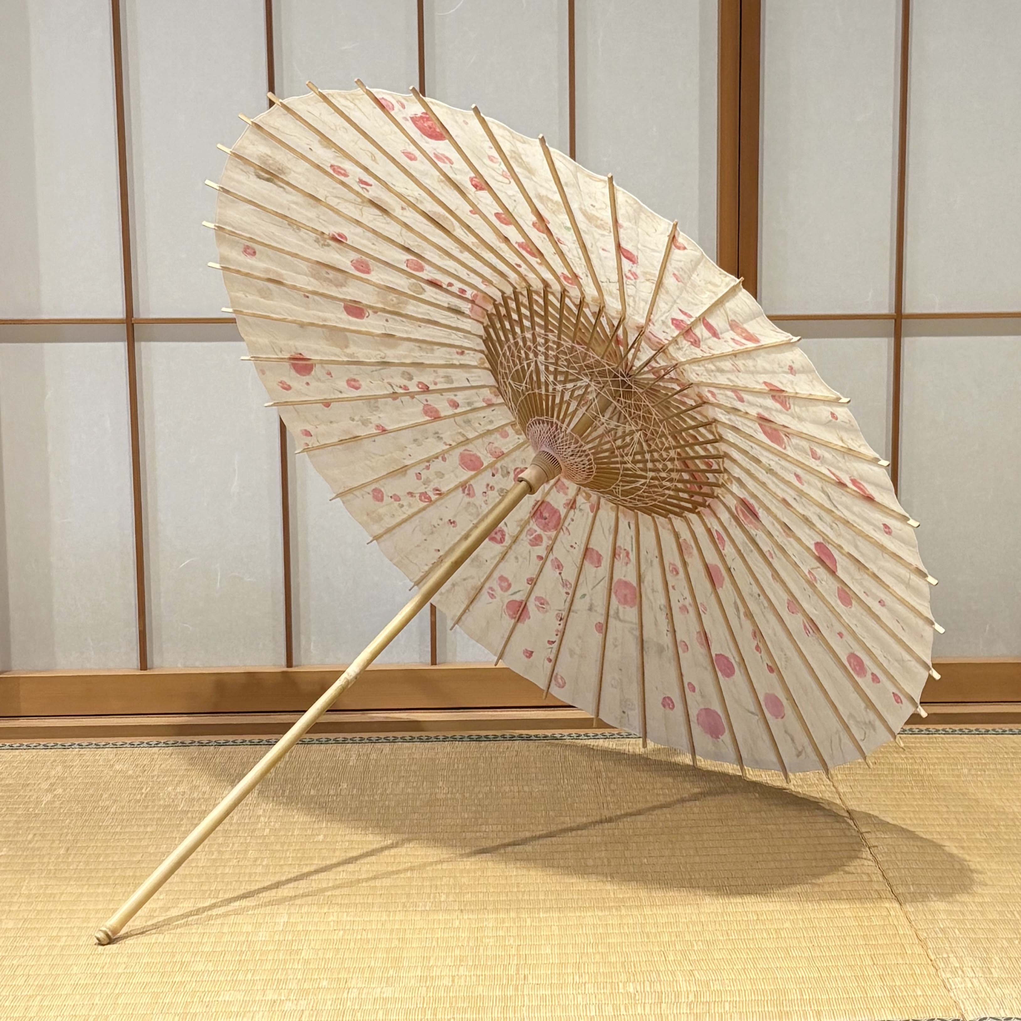 日本画｜『紅梅白梅』 - 日本最古の京都和傘屋 辻倉