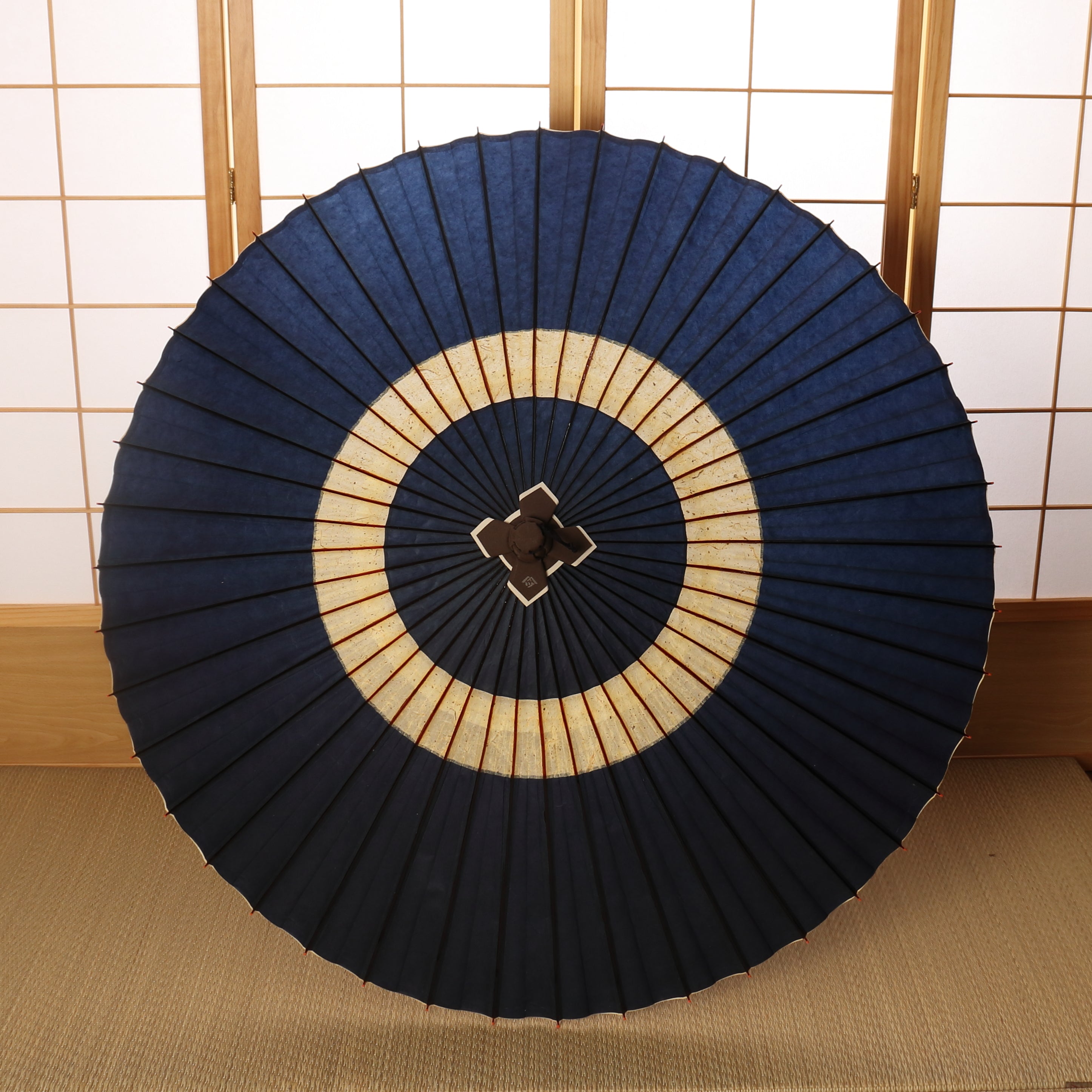 辻倉『極み』蛇の目柄/黒谷 / 藍霞 - 日本最古の京都和傘屋 辻倉