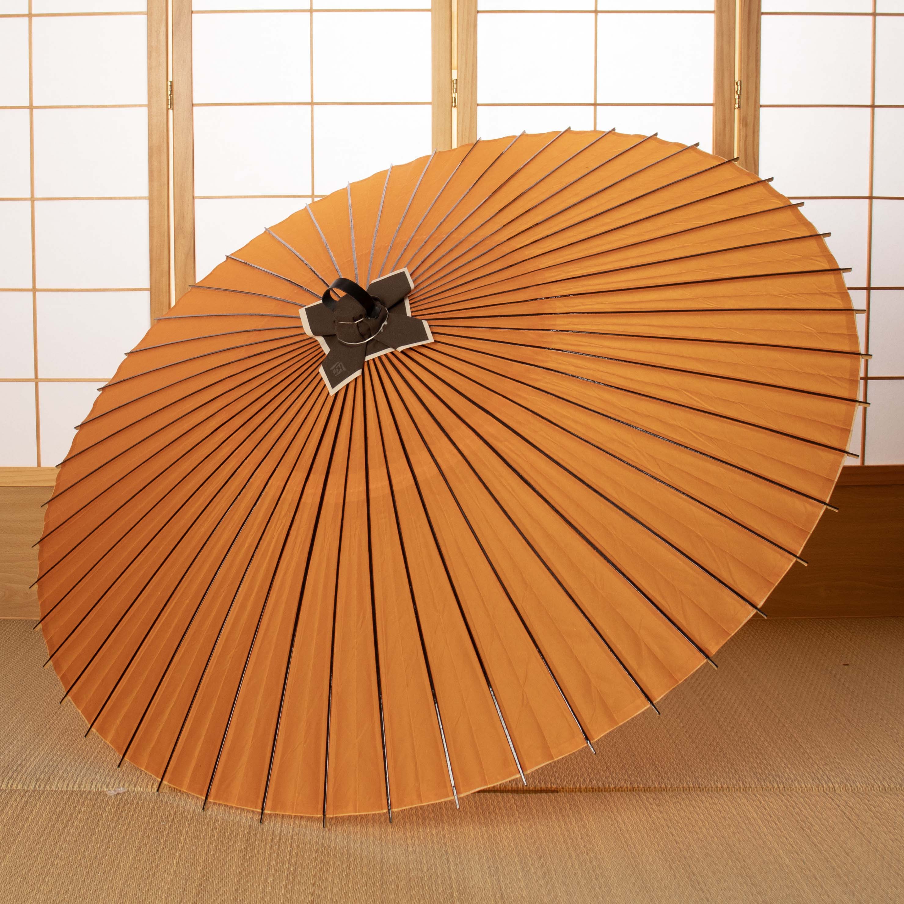 辻倉『極み番傘』-蜜柑色- - 日本最古の京都和傘屋 辻倉