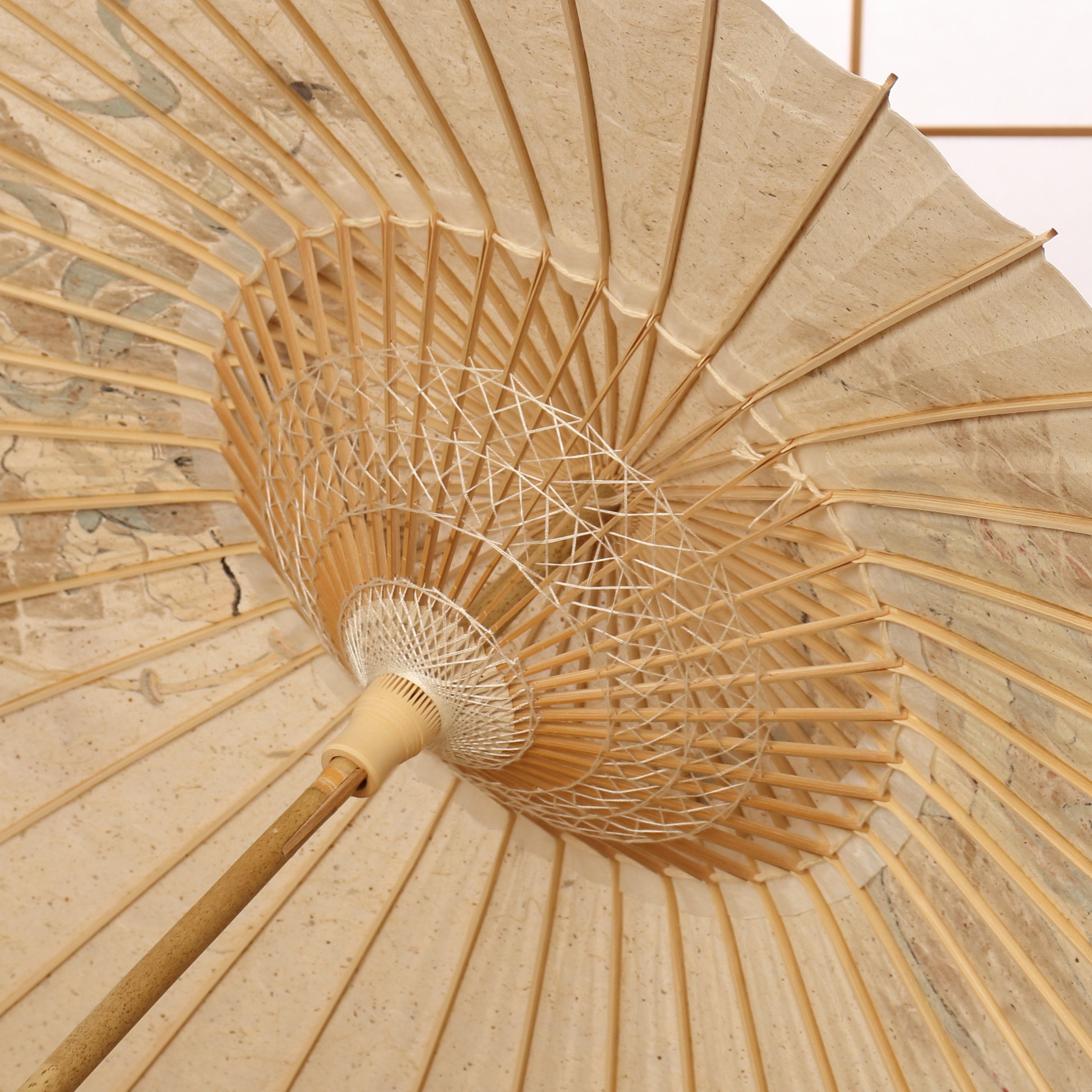 Fujin Raijin-zu / Hand-painted Kyo-yuzen